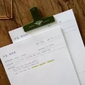 [문구/오피스] 회의록 용지 총회 정리용 기록지 업무용품 필기자료