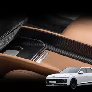 차량기어패널튜닝 튜닝 기어패널 카본 몰딩 커버 그랜저GN7