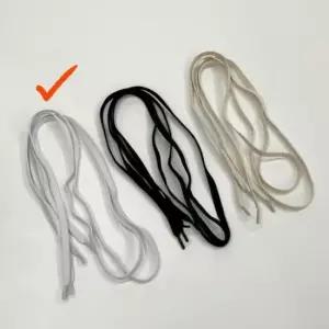 고무줄운동화끈 커스텀 고무줄 운동화 신발끈 화이트 100cm