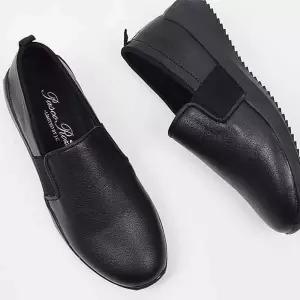 블랙 밴딩슬립온 엄마 할머니 효도화 근무화 컴포트화 ost7+4BdL