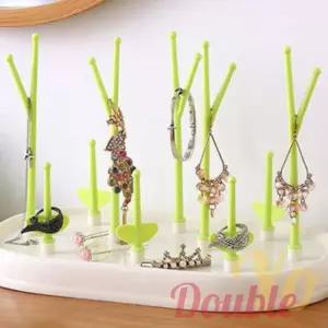 플라스틱 병 건조대 쥬얼리진열 반지거치대