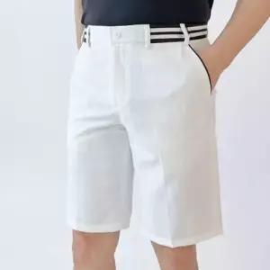 테니스 남성 흰색 반바지 라운딩 스포츠 골프