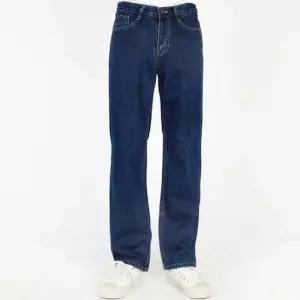 남자와이드청바지 빅사이즈 와이드핏 남성 진청 청바지 일자 데님 팬츠