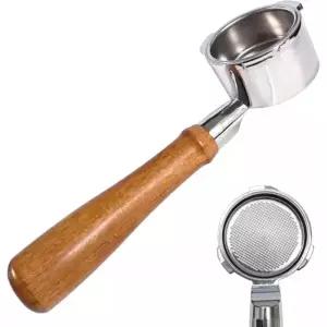 ROMIRUS em450m 51mm 바닥 없는 포터필터 3개 커스텀 필터 바구니 구멍 648 * 0.3mm 델롱기 에스프레소