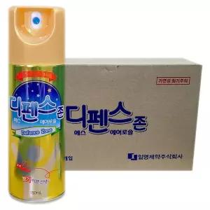 일명제약 모기 진드기 기피제 디펜스존 에어로솔 180ml x 10개(1BOX)