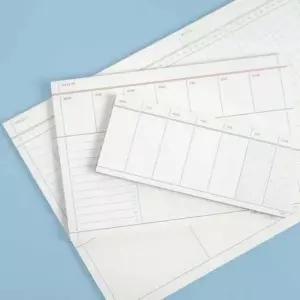 [문구] 스케줄 메모 패드 A5 업무 일정 관리 용지 노트 보드