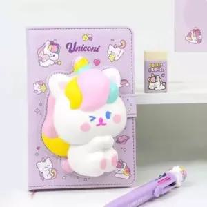 [문구] 어린이 캐릭터 스퀴시 노트 유아 학습 공책 선물용 스쿼시 노트북
