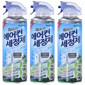산도깨비 에어컨세정제 스프레이 330ml, 3개
