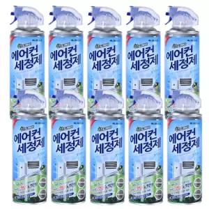 산도깨비 에어컨세정제 스프레이 330ml, 10개
