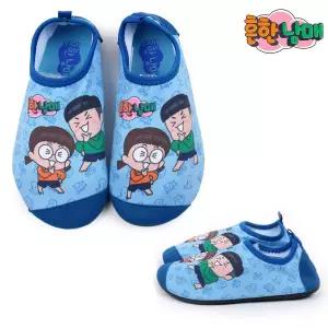 알파슈 흔한남매 아쿠아 슈즈 (블루) (택1)/물놀이/신발/수영장/어린이/키즈/워터파크/워터/신발어린이/샌