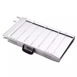 계단 경사판 1단 휴대용 접이식 오르막 문턱 받침대