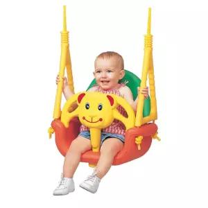 그네 곰돌이 유아 의자 실내 어린이 아동 아기 장난감