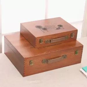 영정사진보관함 장례정리 원목 비밀 상자 데스크