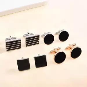 포인트 커프스단추 2set 커프스링크 남자예복 셔츠단추 선물 Njj8+8QuP