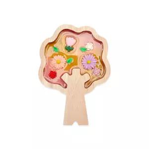 수업교구-정서활동 봄을 담은 플라워 레진 액자 만들기 4인세트