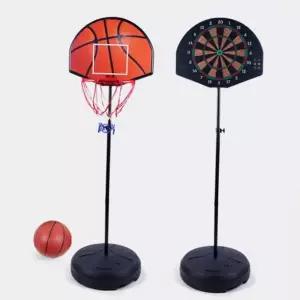 농구와 스텐드형 자석다트 테이블게임기 2IN게임기 스포뱅크