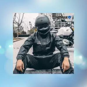 지퍼형 후드형 라이더우비 캠핑 방수기능 오토바이용 전신비옷 배달 경량