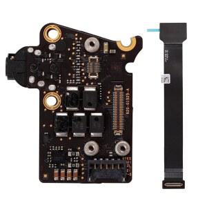 2020년형 맥북 에어 M1 레티나 13인치 A2337용 케이블 교체 HOUSON A2337 오디오 보드 헤드폰 잭 커넥터(블랙)