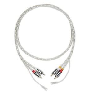 프로젝트 연결 RCA E 접지 리드가 있는 반균형 포노 인터커넥트 케이블 123cm