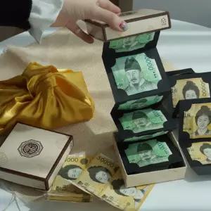 용돈박스 박스 만들기 어버이날 병풍 포장 용돈 상자 반전 돈박스 부모님용돈 돈선물