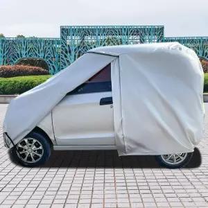 전동차 방수 커버 노약자 전동 휠체어 레인커버 사륜차 바람막이 보호 차양막 방진 덮개