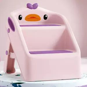 유아용 접이식 2단 디딤대 미끄럼방지 어린이 발판 step stool