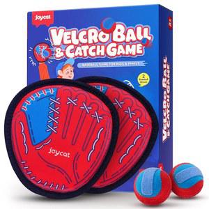 아이들을 위한 조이캣 던지기 캐치볼 게임 패들 스틱볼 세트 2개 야구 캐치 토이 해변 야외 마당 캠핑 3-12세 소년 소녀를 스포츠 부활절 바구니 스터퍼 선물