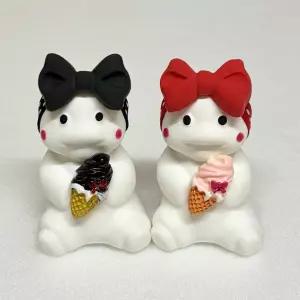 아이스크림머리띠지방이 돌웨딩답례품 개업기념 신년새해퇴사단체선물 차량용석고방향제