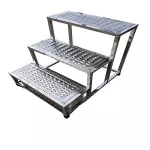 계단 발판 디딤대 작업현장 미끄럼방지 발받침대 발 스툴 사다리 주방 공장