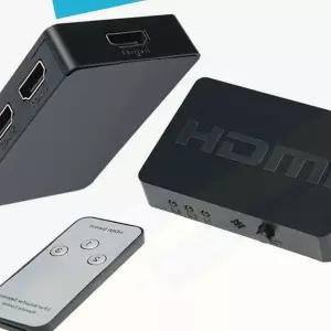 고해상도스위치 가정거실 3대1 탄탄한소재 HDMI 리모컨 선택기 고해상 UHD 스위치