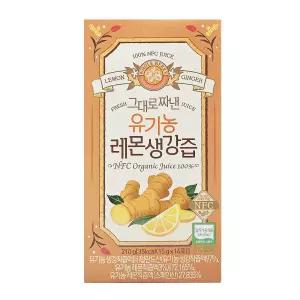 홀베리 그대로 짜낸 유기농 레몬생강즙 15g x 14포 1개