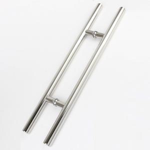 일자스텐 강화도어 유리문 손잡이 문고리