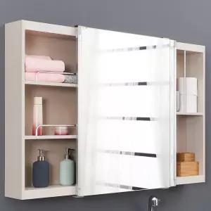 욕실장 수납 슬라이드 수건 화장거울 1300 X 800