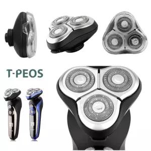 티피오스 더맨 102 전기면도기 전용 추가 칼날 옵션_(교체용 면도기 헤드/블랙)