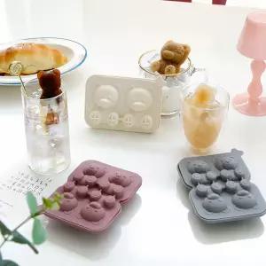 II 플라라 실리콘 캐릭터 곰돌이 얼음틀 아이스트레이 얼음