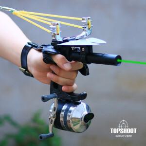 탑슈트 새총 전문가용 낚시새총 슬링샷피싱 SLINGSHOT 낚시세트