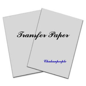 레이저프린터 전사지 A4 100P 필름 의류 투명 면승화 잉크젯 티셔츠 에코백 DIY 셀프 목재 도안