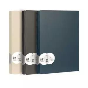 발포PP 클리어화일 A4 40매 네이비 포레이