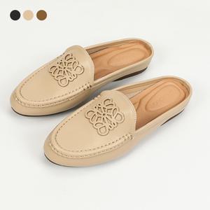 페조 여성 뮬 플랫슈즈 블로퍼 빅사이즈 드라이빙슈즈