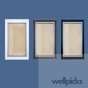 웰픽스 푸코 퍼즐 500피스 800피스 겸용 액자 38X52 명화 사각 퍼즐전용액자