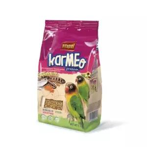 비타폴 카르마 모란 왕관 앵무새 먹이 500g 사료 새모이