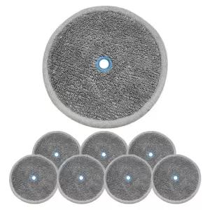 리빙만렙 에브리봇 쓰리스핀 엣지 호환 극세사 걸레 패드 8개 로봇 청소기 리필