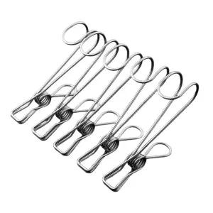 다용도 스텐 집게 고리 후크집게/걸이/바지/모자/가방/행주/액자/주방/수세미/후크/옷걸이/그림