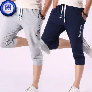 남성 봄여름 BEST 패션 리암 7부 허리고무밴드 스트링 조거 스판 팬츠 반바지 활동 편한 바지 3칼라/2