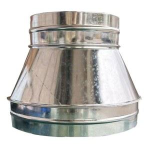 레듀샤 125X100 /덕트 엘보 자바라 닥트 호스 배관용품 스파이럴 댐퍼 부속