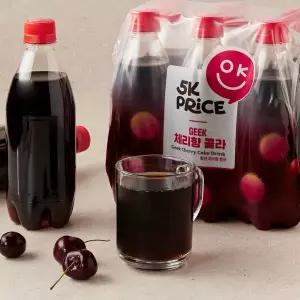 5K프라이스 Geek 체리향 콜라 500ml*6입