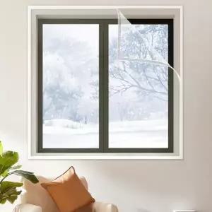 투명 방풍 비닐 두꺼운 창문용 방한 겨울 방풍 비닐 보온 결로방지 바람막이 블라인드 에어캡 틈새 차단