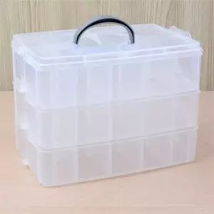 무한 3단 칸막이 멀티박스 중 디폼블럭보관함