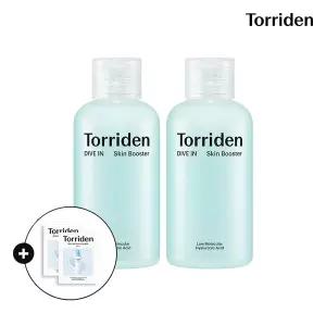 [토리든]다이브인 저분자 히알루론산 스킨부스터 200ml(2개) +(클렌징 밀크 4ml x2매 증정)