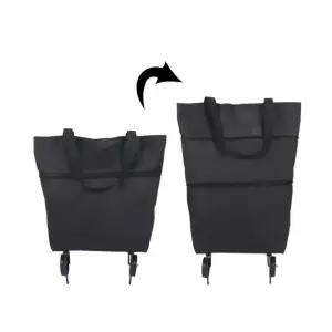 시장용 쇼핑백 손잡이카트 접이식장바구니 바퀴가방